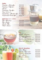 Menu Đồ Uống - Đồ Ăn Nhanh