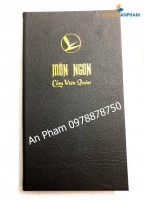 Menu nhà hàng cao cấp