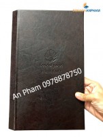 Menu nhà hàng cao cấp