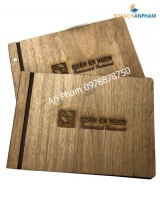 Menu nhà hàng cao cấp