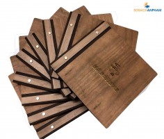Menu gỗ cao cấp