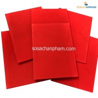 Bìa trình ký nhung đỏ A4