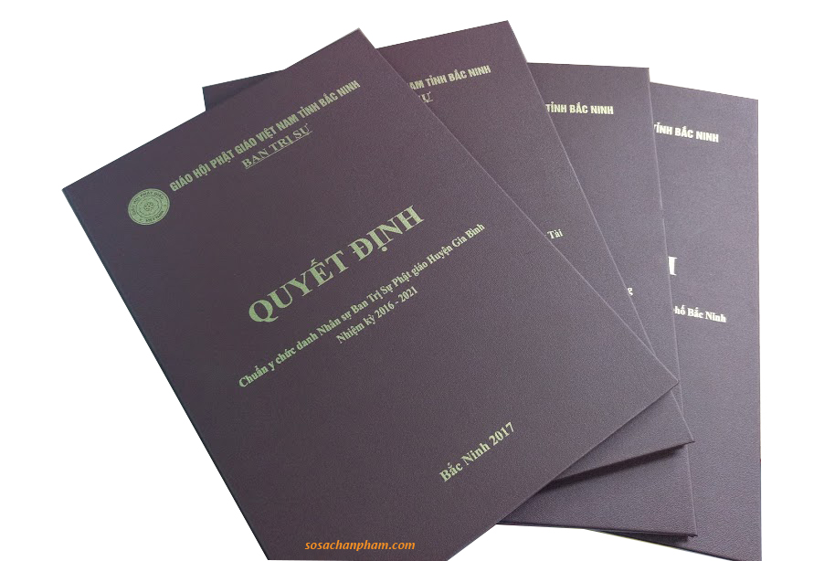 Kẹp trình ký bìa da Nâu