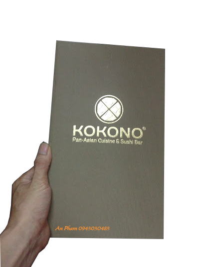 Menu vải bồi cốt gỗ