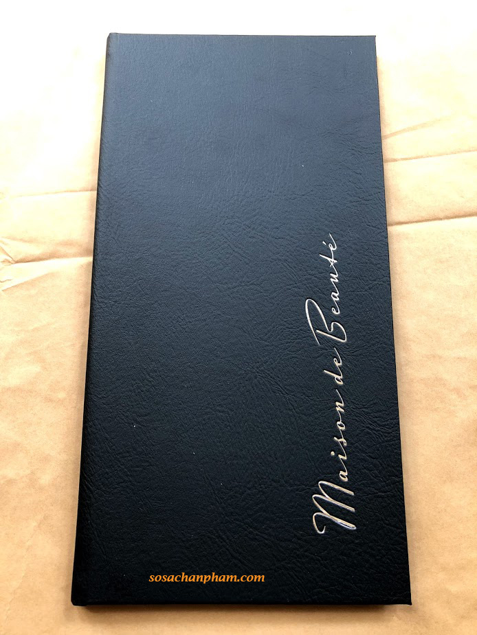 Menu da ruột lá cài