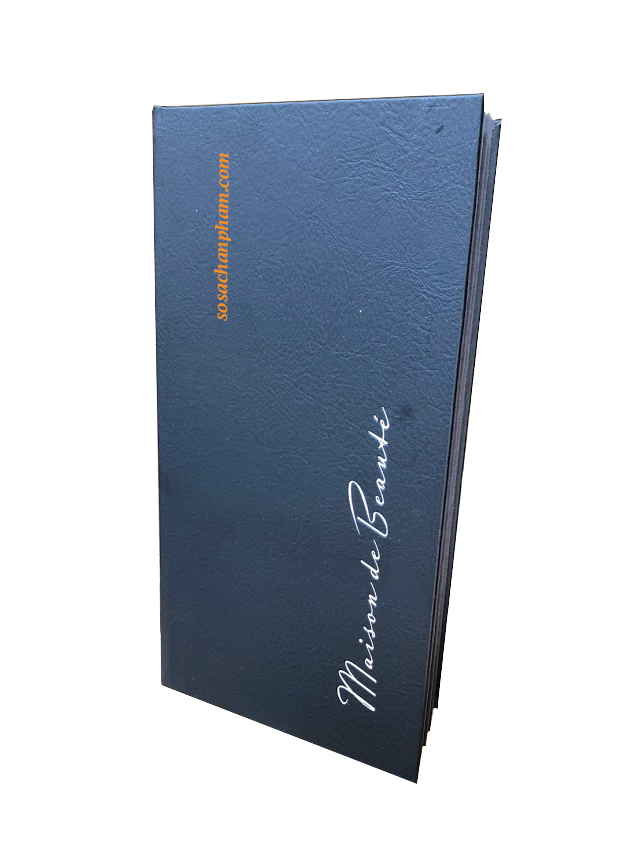 Menu da ruột lá cài