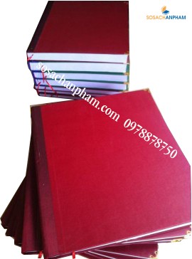 đóng sổ sách bìa cứng