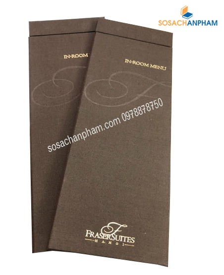 Menu vải khách sạn