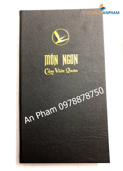 Menu nhà hàng cao cấp