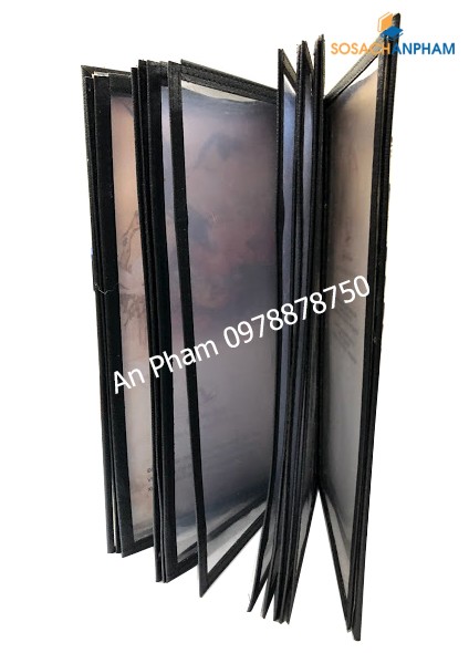 Menu nhà hàng cao cấp