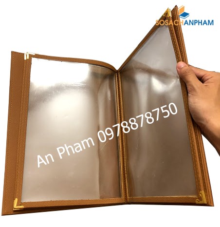 Menu nhà hàng cao cấp