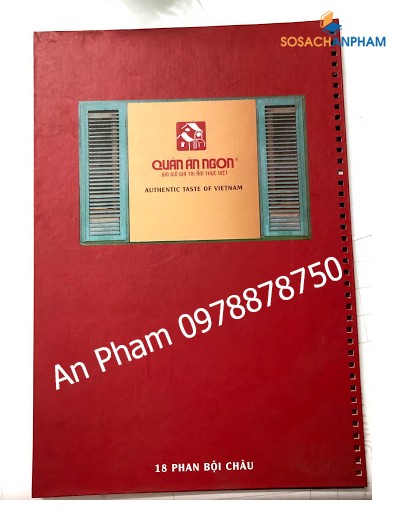 Menu nhà hàng cao cấp