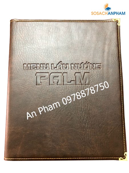 Menu nhà hàng cao cấp