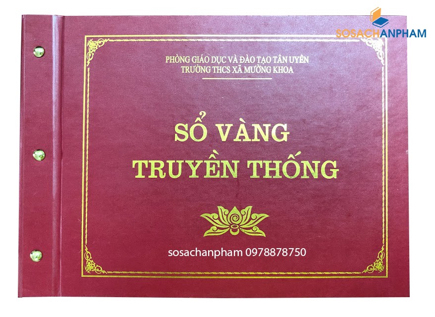 Sổ vàng truyền thống