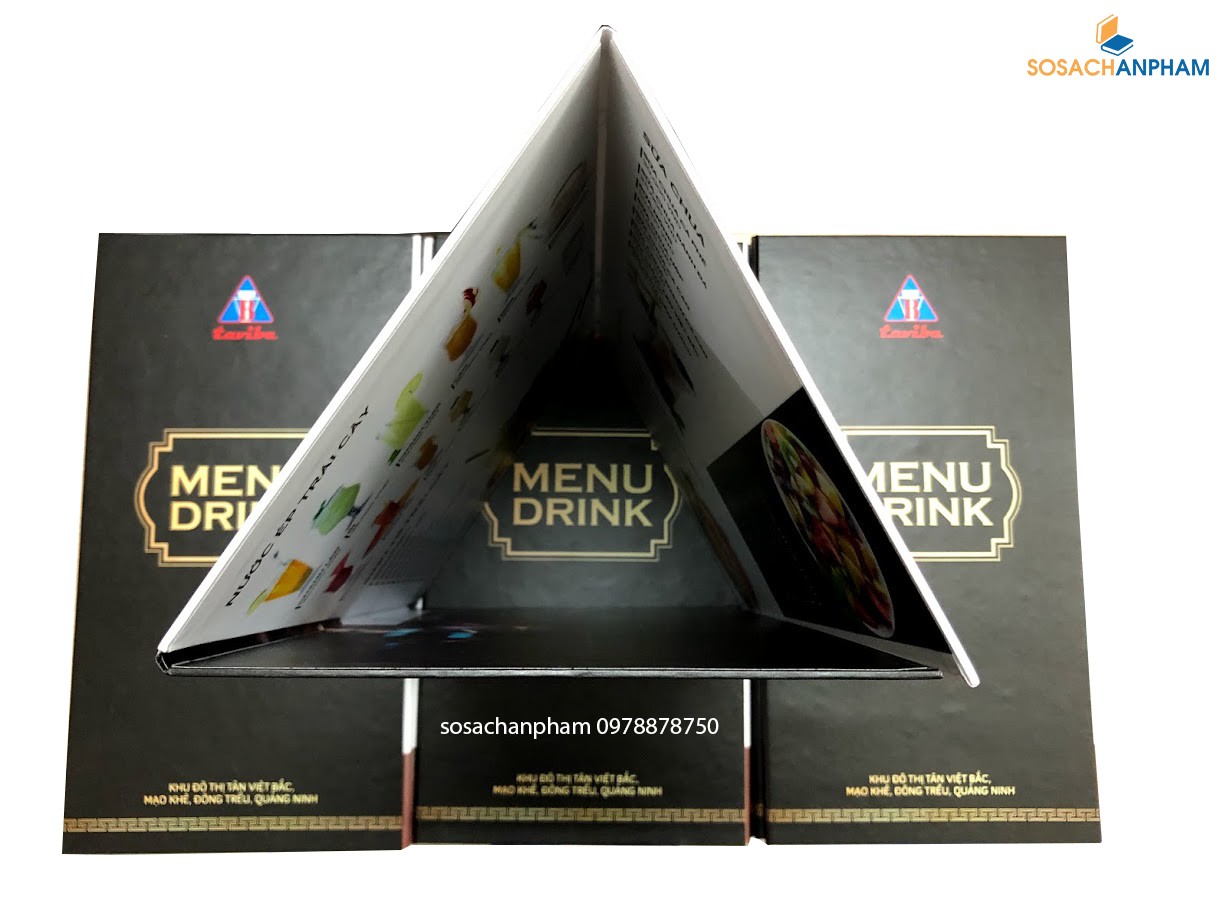 Menu nhà hàng cao cấp