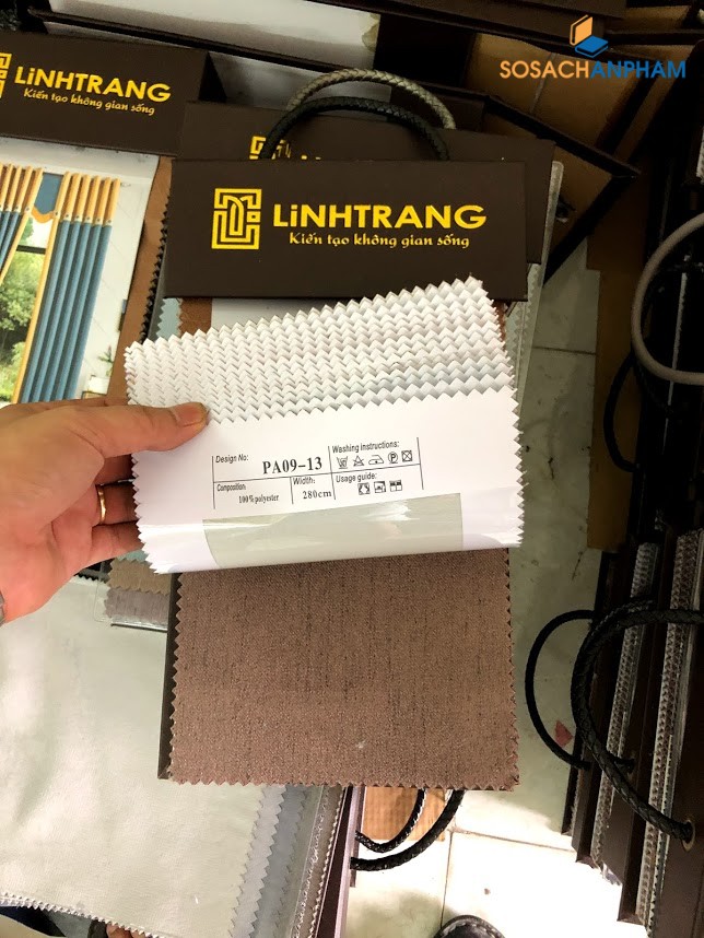 Quyển Mẫu Vải Rèm